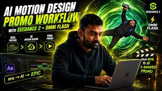 AI Motion Design Promo Workflow with Seedance 2 + omni flash