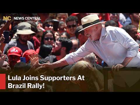 Brazilian President Lula Joins Supporters at Rally Ahead of Election Runoff | News Central | AC1Z