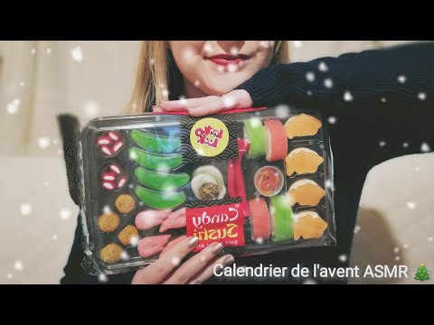 [ASMR] Calendrier de l'avent ~ Jour 4 ~ Sushis Candy ~ Eating sounds