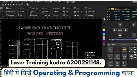 Border Ncstudio  Software Nesting All tools explained  Lasercad training hub institutes kudra