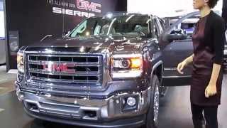 2014 GMC Sierra Walkaround 1500 demo at the Chicago Auto Show