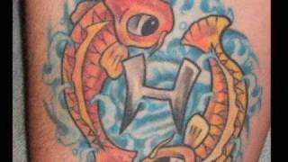 Pisces Tattoo Designs
