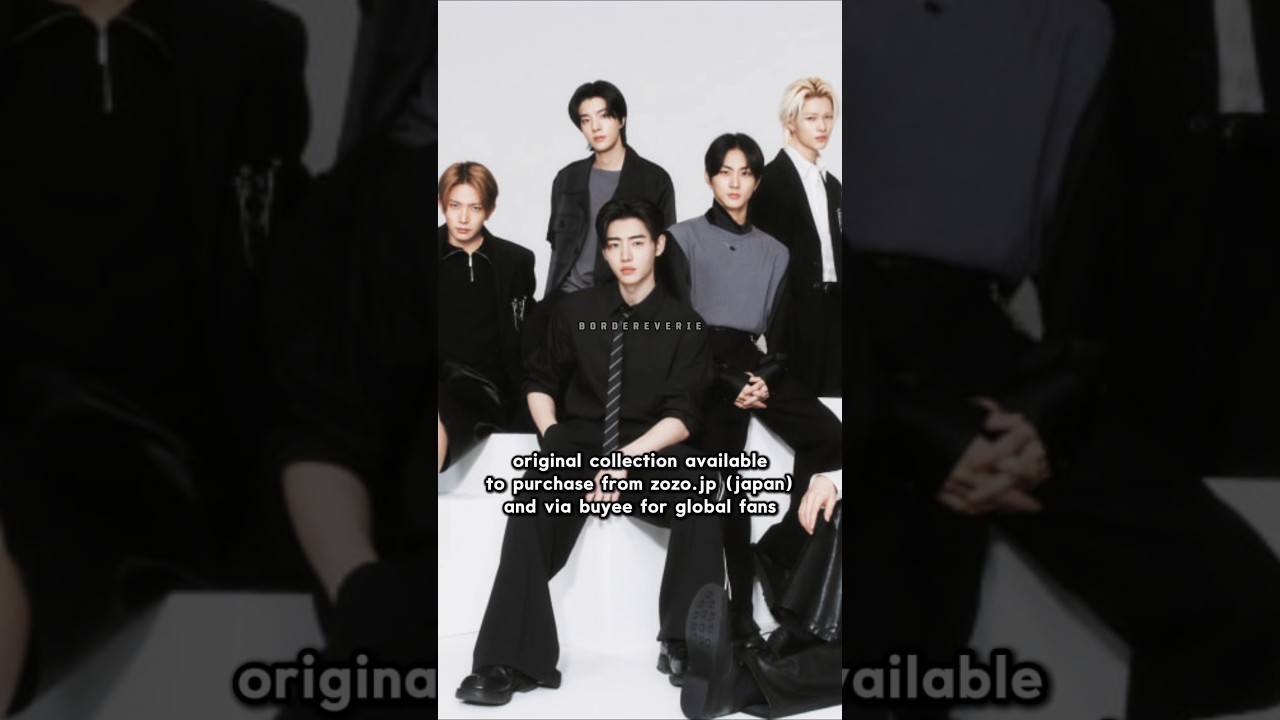 ENHYPEN x ZOZOTOWN collection 7/7 visual #Jungwon #Heeseung #Jay