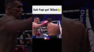 Salt Papi Got Knocked Out