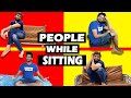 People while sitting  funcho