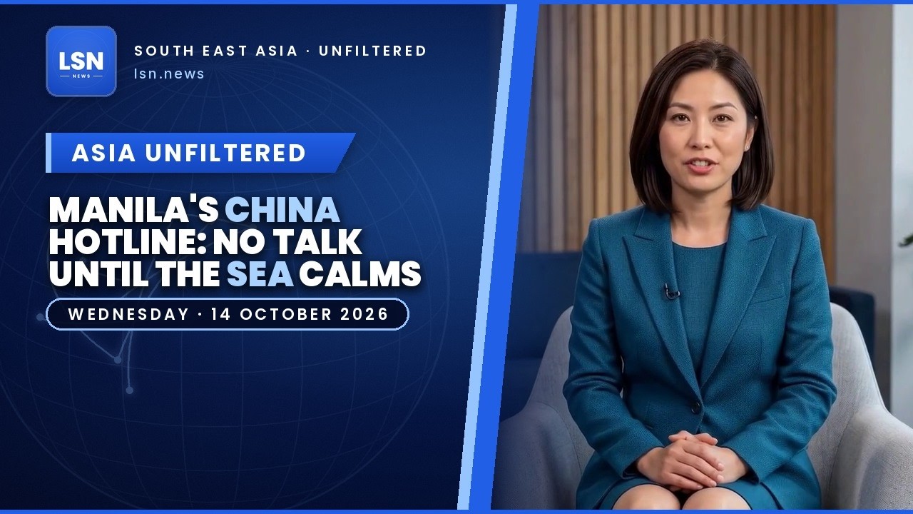 Manila's China hotline: no talk until the sea calms