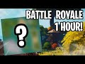 8 players make a BATTLE ROYALE map in 1 Hour!  -  Fortnite Creative