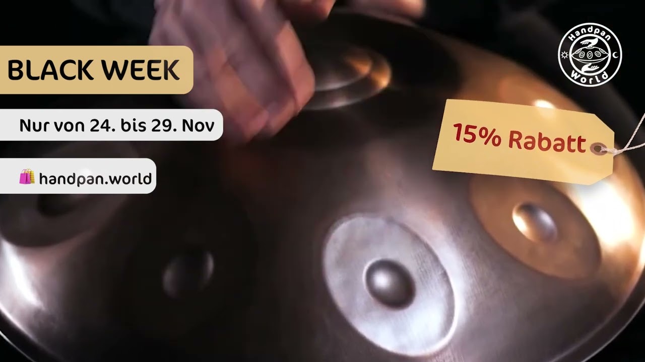 BLACK FRIDAY WEEK bei Handpan.World: reduzierte Handpans!