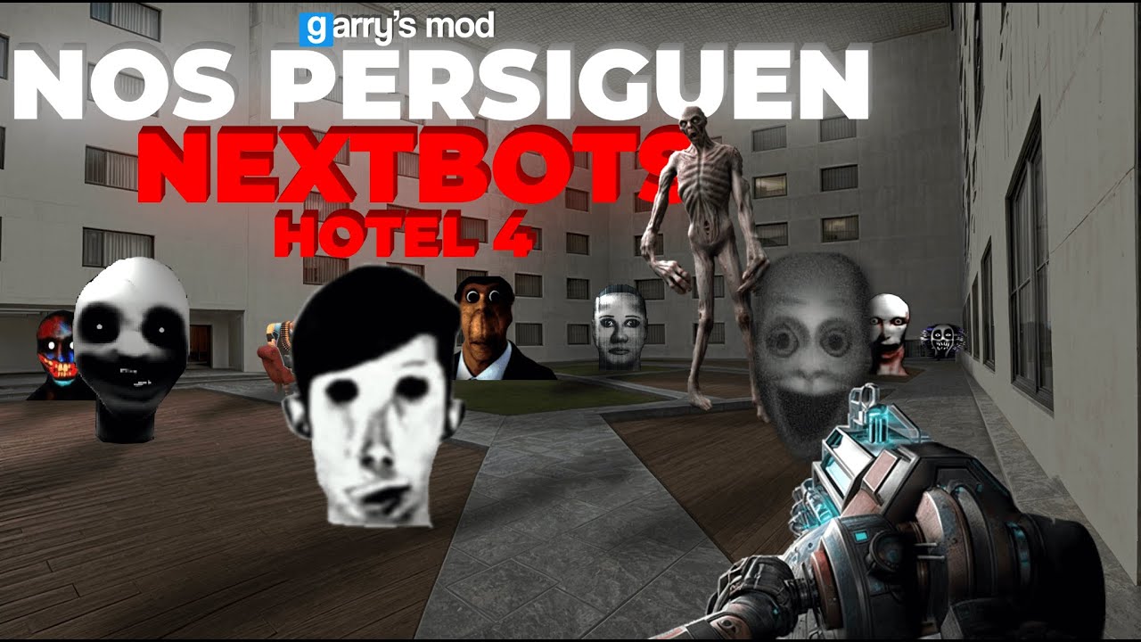 Nos Siguen Los Nextbots En El Hotel 4