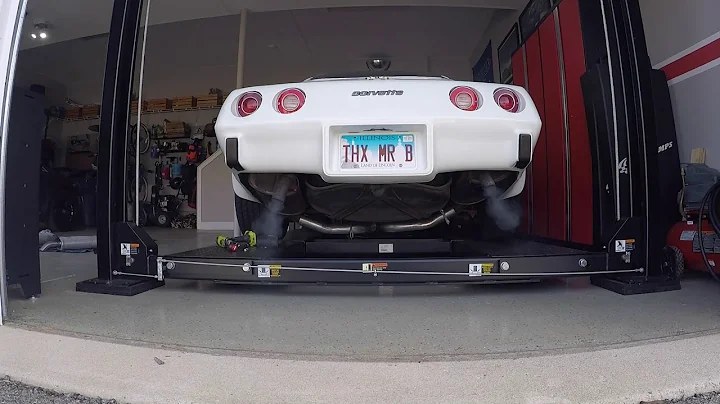 1978 Corvette L48 Exhaust compare Stock vs  Magnaf...