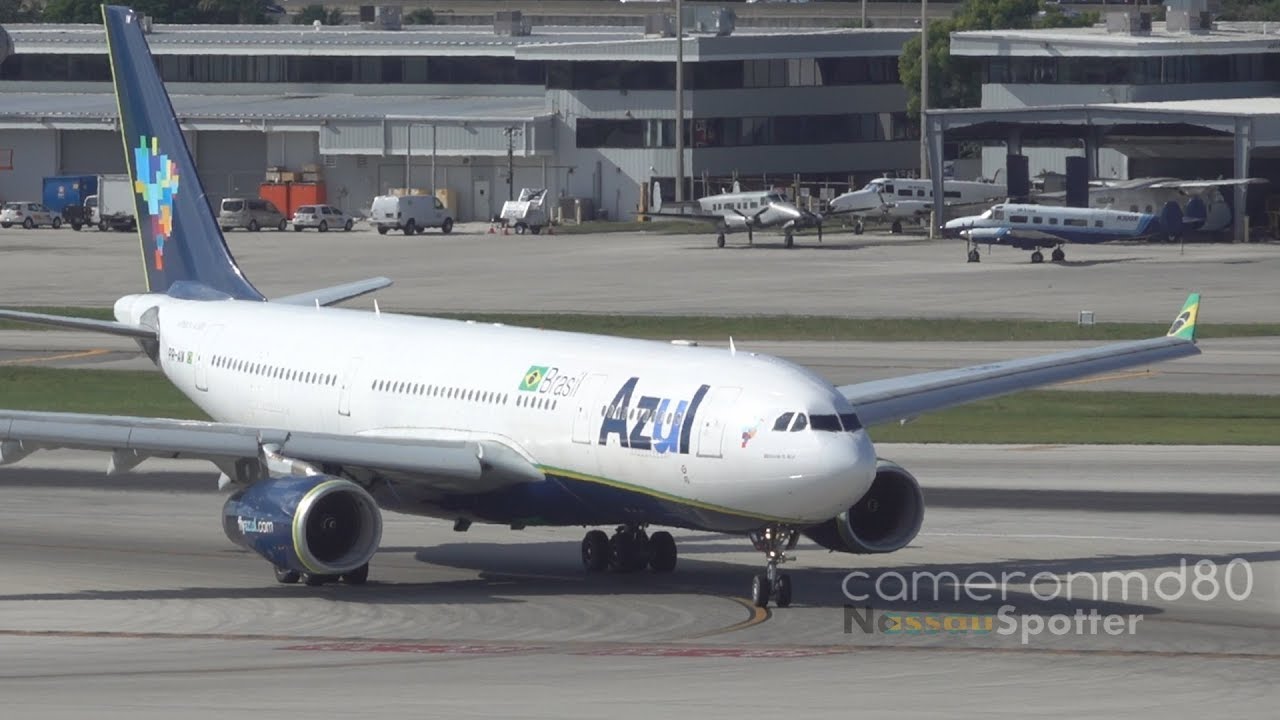 Azul Landing | Airbus A330-200 | PR-AIW | Ft.Lauderdale