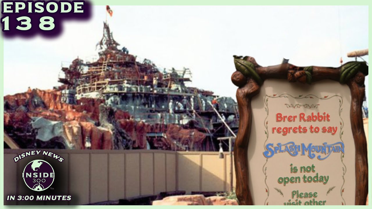 Splash Mountain Final Ride Date Announced YouTube