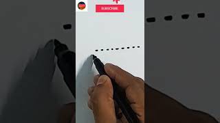 Draw a simple dotted parallelogram using these simple steps #shorts #ashortaday Canvassing Passion