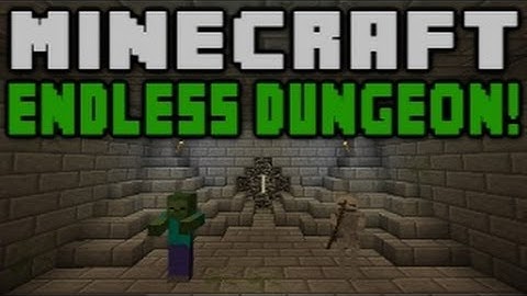 Minecraft: Endless Dungeon! [Randomized Dungeon Crawler Adventure!]