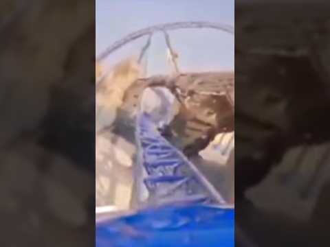 Manta Rollercoaster #shorts Sea World Abu Dhabi signature ride, Yas Island, Flying Coaster