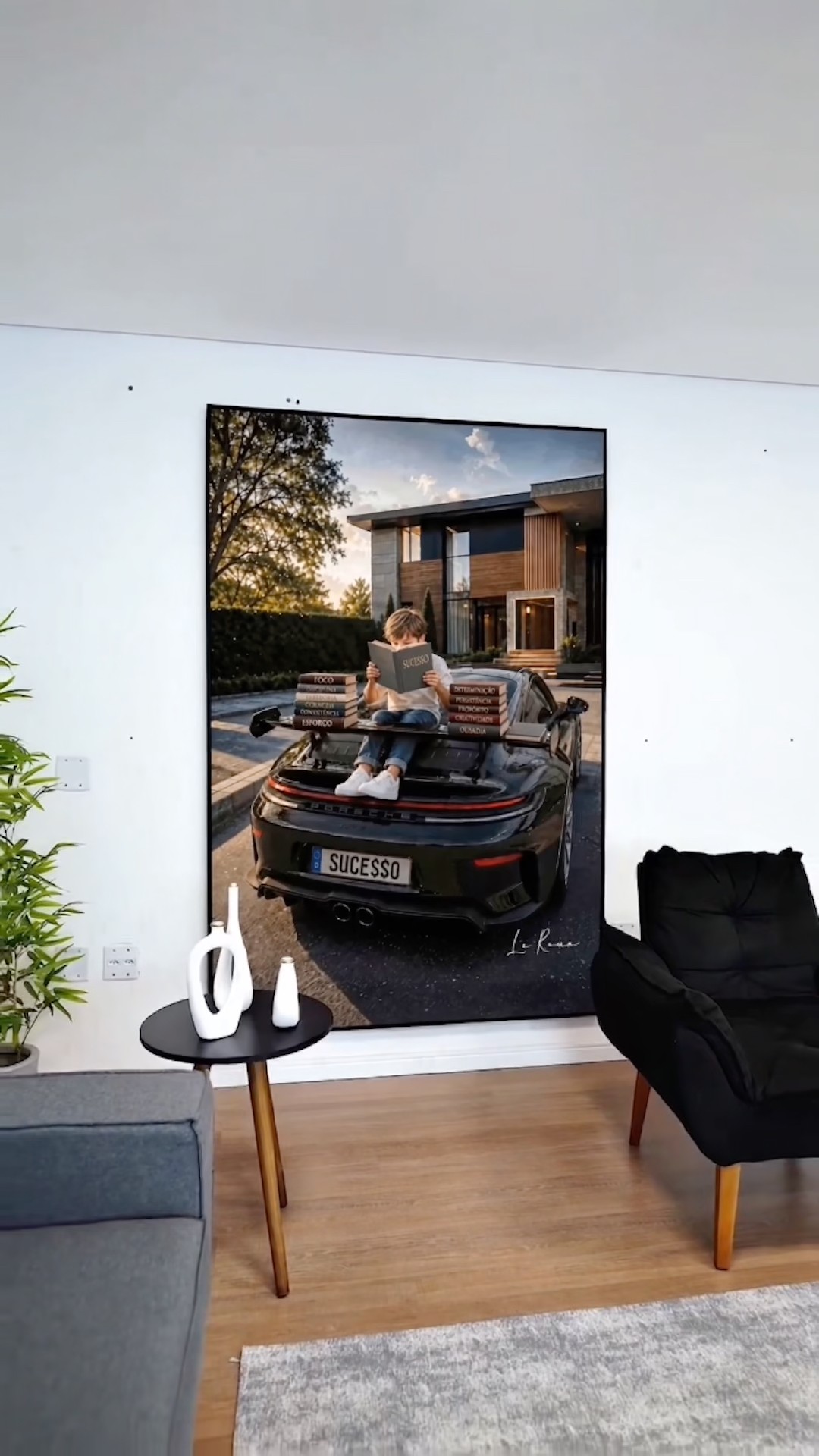 Depoimento de Quadros Decorativos em vídeo