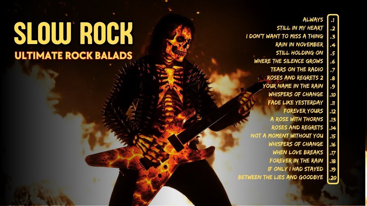 Slow Rock Ballads That Define Love | Timeless Romantic Rock Songs from the Golden Era