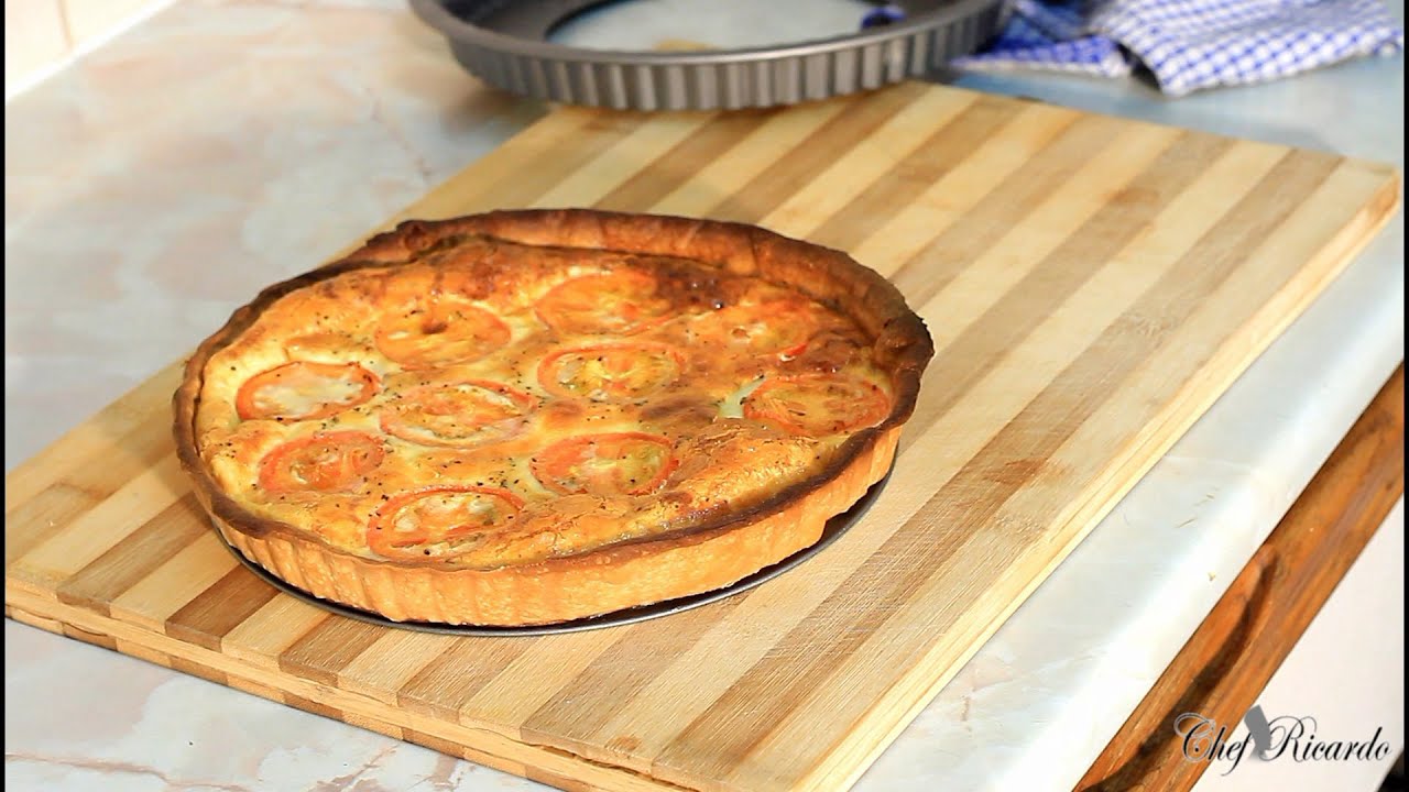 Cheese And Tomato Quiche The Best Recipes In The World | Recipes By Chef Ricardo | Chef Ricardo Cooking