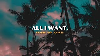 Olivia Rodrigo   All I Want |  REVERB + SLOWED + LYRICS | Resimi