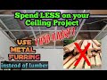 Spend less on your Ceiling Project | Metal Furring