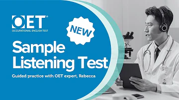 OET Listening Sample Test 4 - Guided Practice