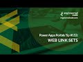 Power Apps Portals Tip #153 - Web Link Sets - Engineered Code