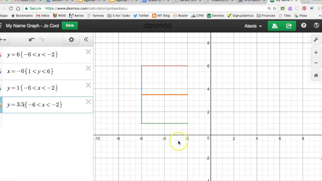 Write Your Name In Desmos - cool roller coaster names generator