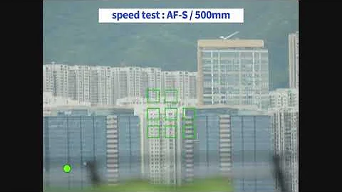 Fujifilm GF 500mm F5.6 R LM OIS WR AF speed test, shot with GFX100S II
