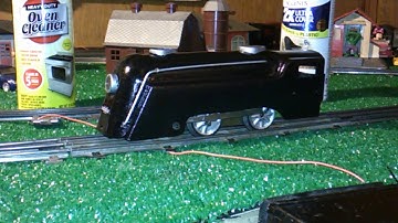 Marx Wind up Commodore Vanderbilt repainted oiled and looking brand new.