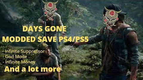 Days Gone Modded Save PS4/PS5