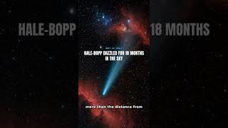 Hale-Bopp dazzled for 18 months in the sky