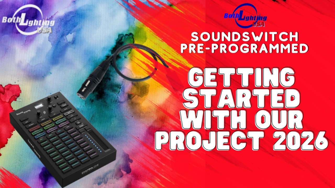 How to Download and Install Our Pre-Programmed Soundswitch Projects | Getting Started Guide