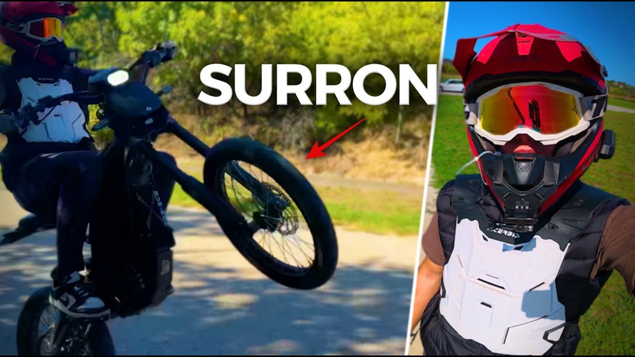 I Rode a SURRON.. | Bike review and Testride - YouTube
