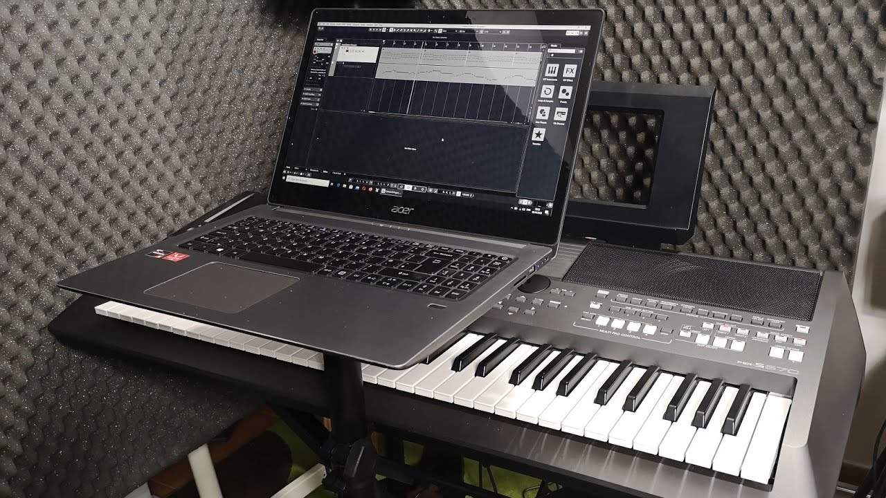 How to connect digital piano to PC with USB MIDI cable - Cubase and Kawai  KDP-110 - setup tutorial - YouTube