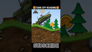 TANK OFF ROADING 😍 IS SOOO CRAZY🥵🥵🥵||HILL CLIMB RACING||#shorts screenshot 4