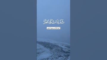 الآية (53) من سورة النحل