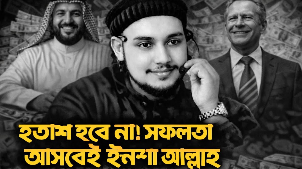 হতাশা হারাম! আল্লাহর উপর ভরসা রাখো | Powerful Islamic Motivation#IslamicMotivation #হতাশাহবে না