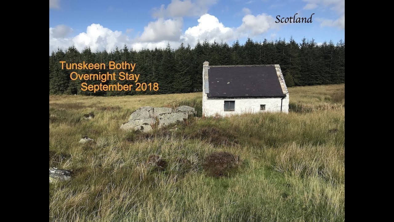 Tunskeen Bothy Overnight Stay Scotland