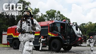 How Changi Airport's Firefighters Deal With A Plane Emergency