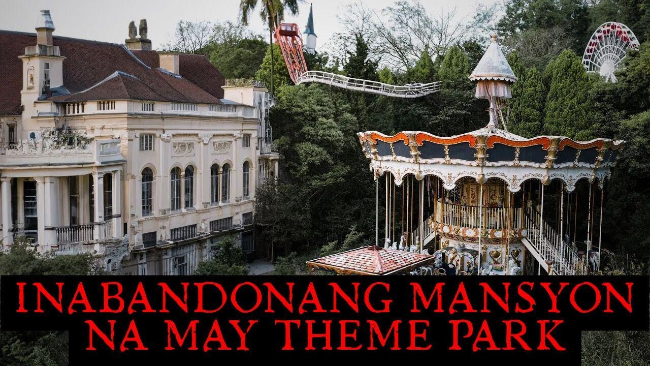 Iniwanan na Mansyon ng Mayamang Hapones na may Malaking Playground sa Likod