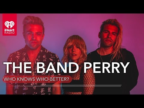How Well Does The Band Perry Know Each Other? | Who Knows Who Better?