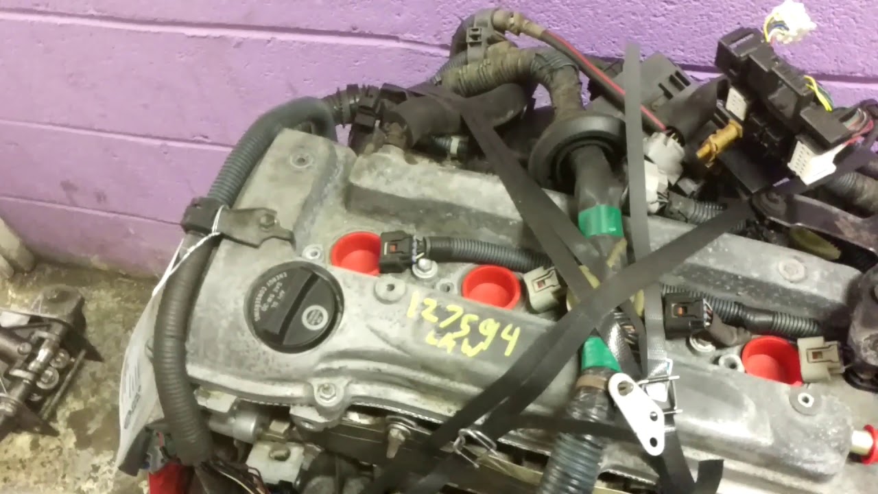 Seized 2002 Toyota Rav4 engine - YouTube