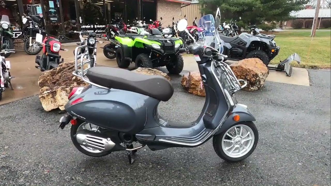 New 2022 Vespa Primavera 50 Touring Scooter For Sale In Emmaus, PA