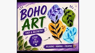 Boho Art Nature Meets Creativity