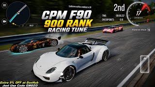 Drive Zone Online || CP F90 - 900 Car Rank Circuit, Street Racing Gameplay  screenshot 1