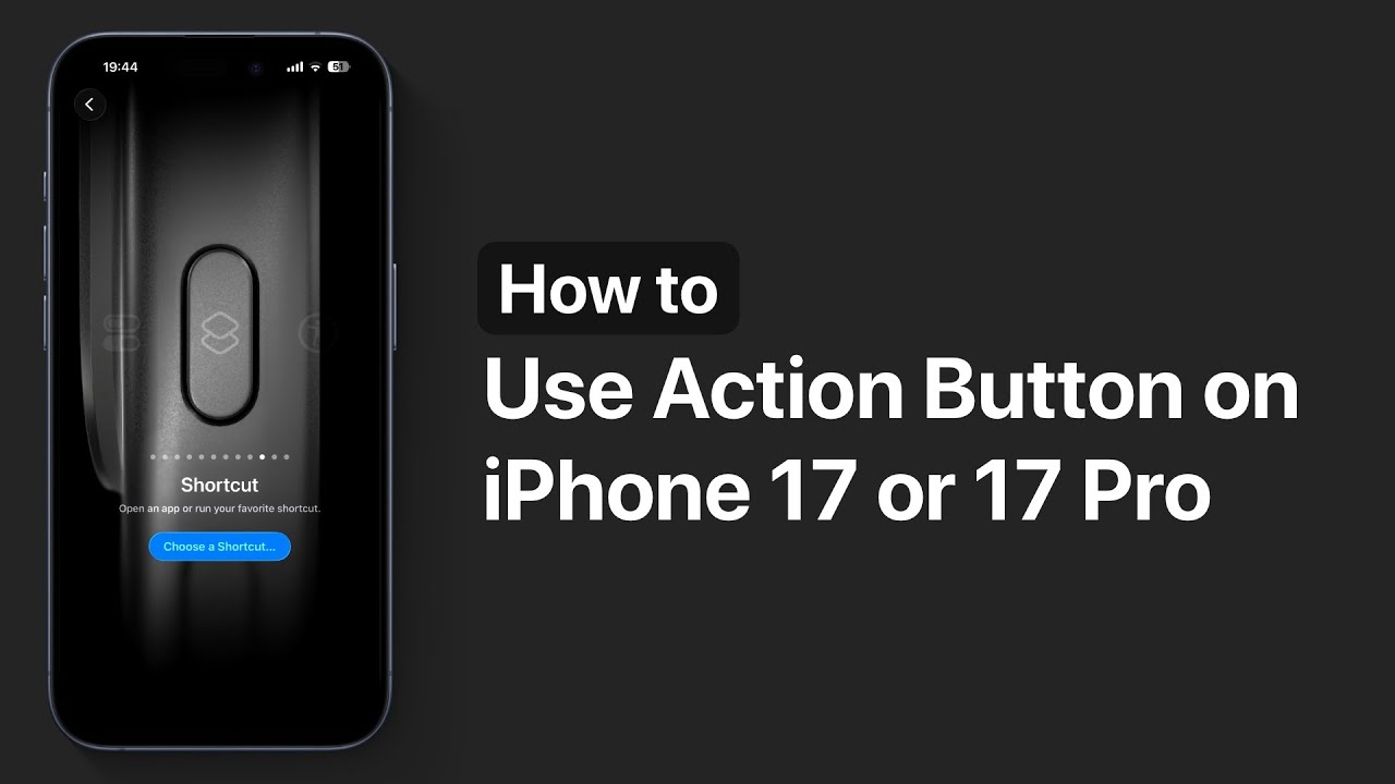How to Use Action Button on iPhone 17 or iPhone 17 Pro - YouTube