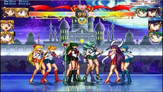 Sailor Moon Party 4v4 MUGEN ¡¡battle¡¡