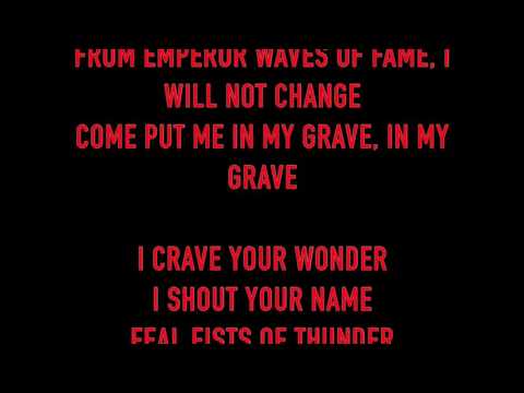 The Amity Affliction - I Bring the Weather With Me (HD SONG LYRICS)