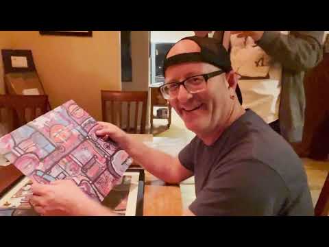 Brenneman — BRENNEMAN - 'Marcos (6 song vinyl "test pressings") unboxing with Produce Dirk & Cover Artist Tony