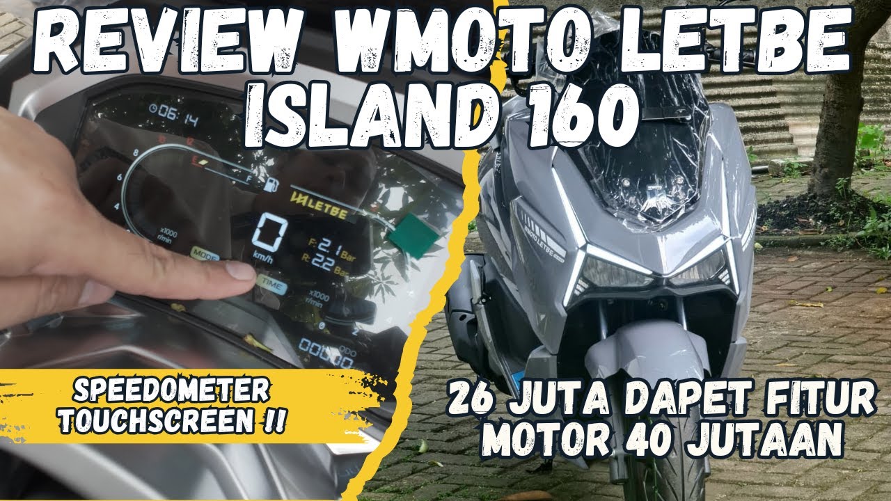 Gila! WMoto Letbe Island 160 Ternyata Se-Keren Ini! NMAX & PCX Wajib Waspada!
